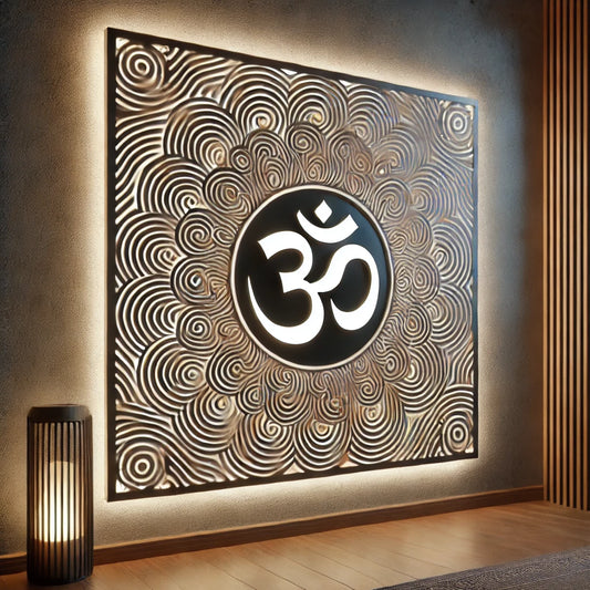 Radiant Om Spiral LED Wall Panel